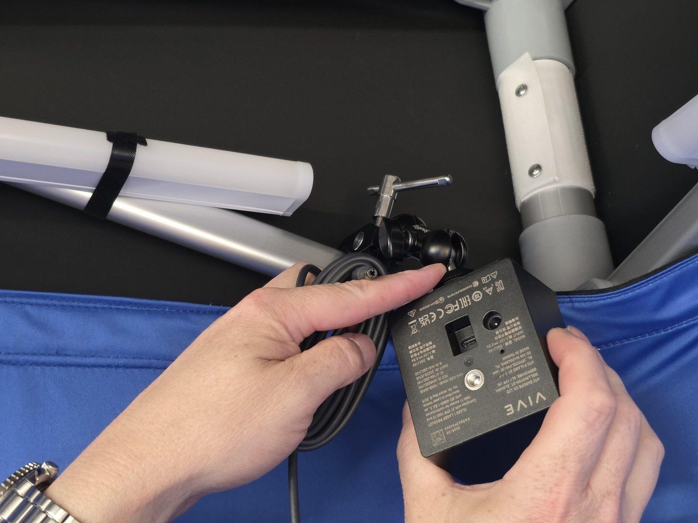 Lighting controller set to 4000K