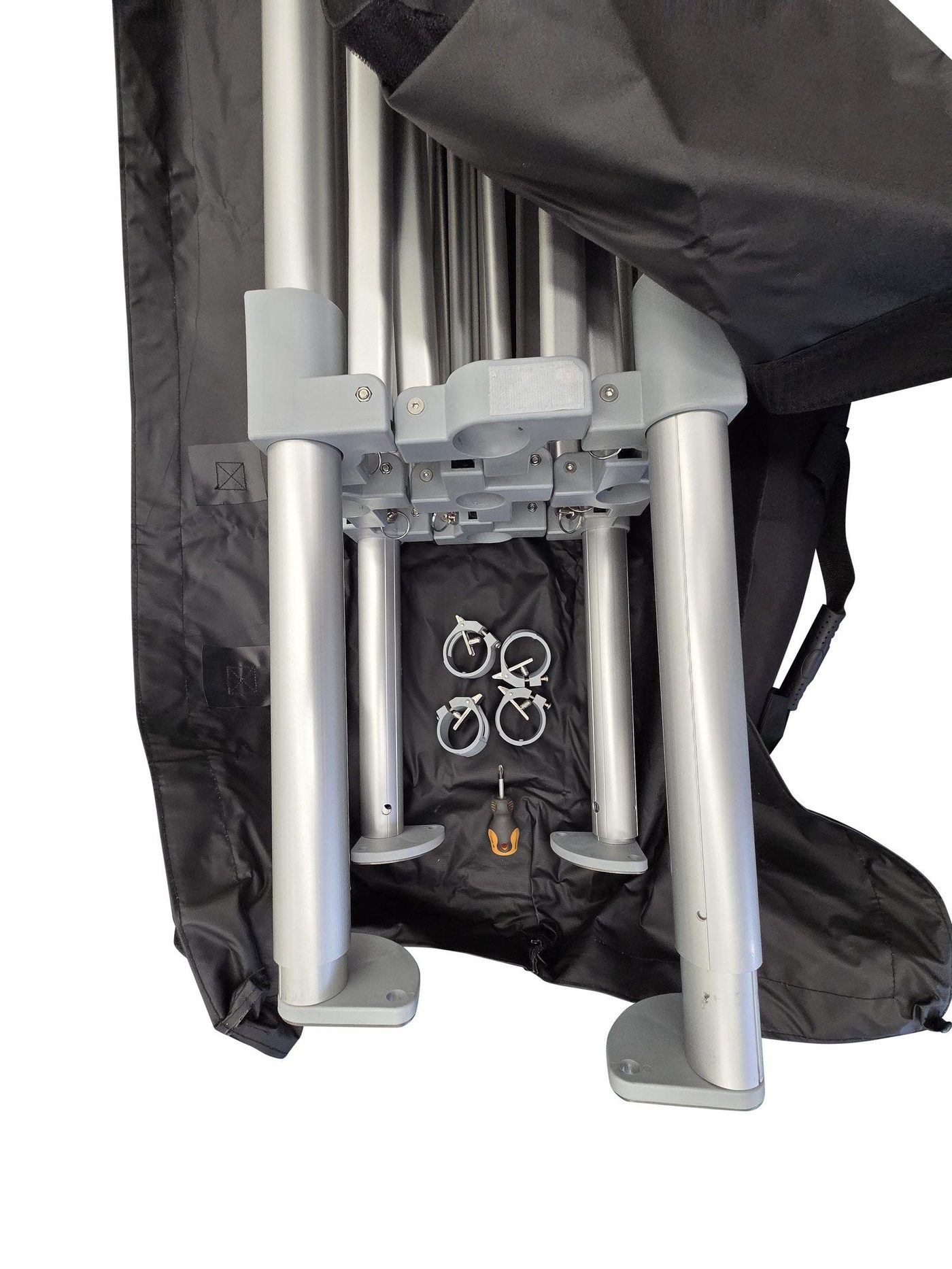 Packed Chroma Cave in carry bag